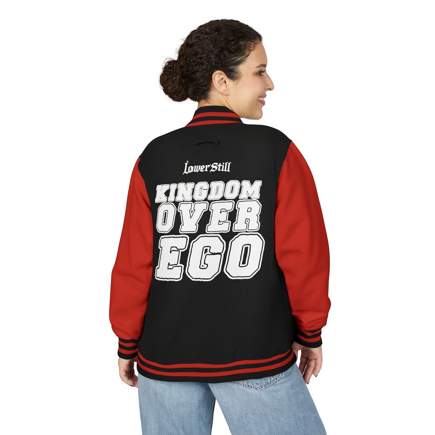 Letterman Jacket — 'LS - Kingdom Over Ego' Varsity Style