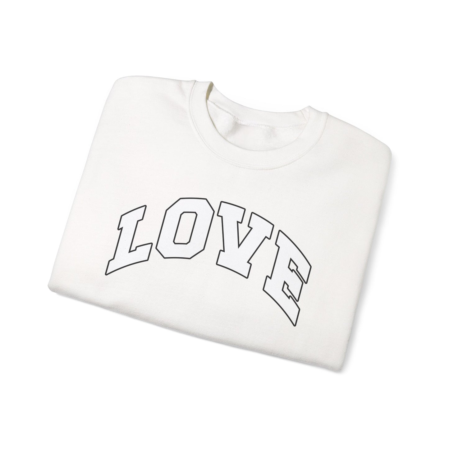 BIG 3: LOVE CREWNECK SWEATSHIRT