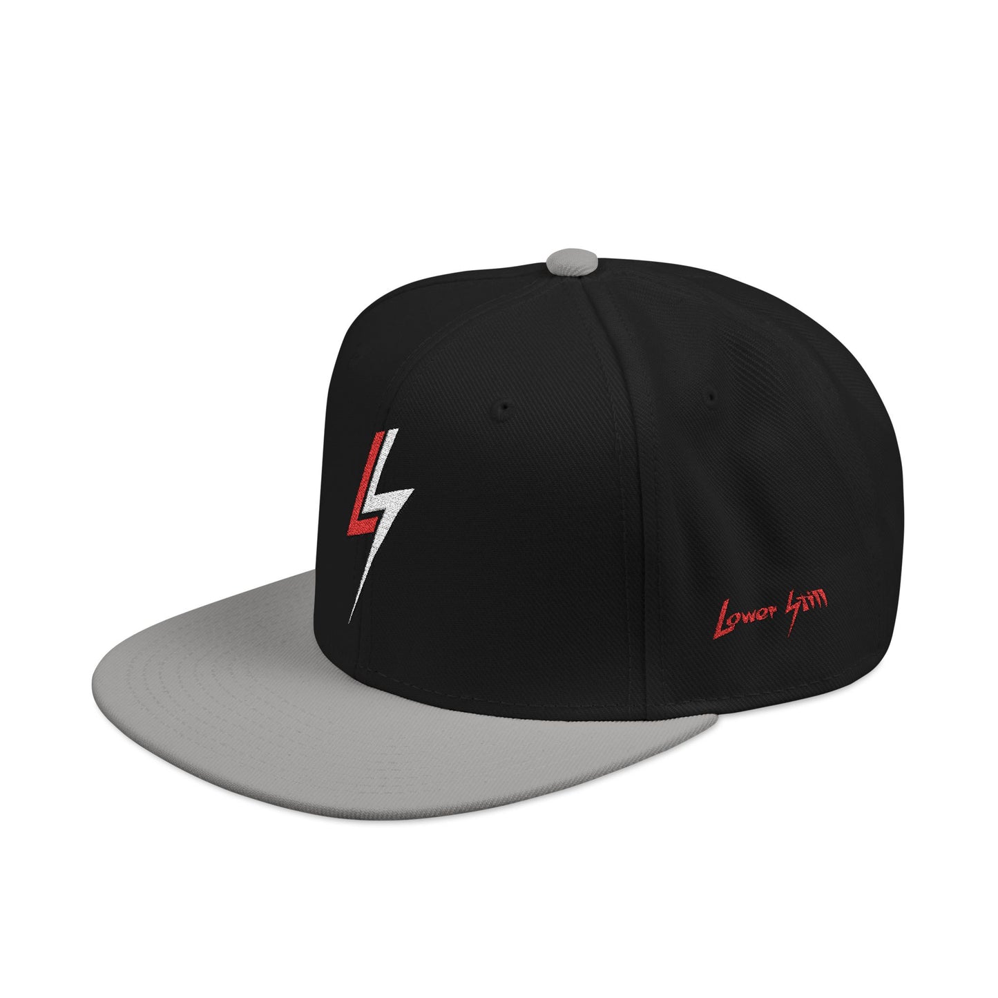 Embroidered Lightning Snapback Cap (V1)