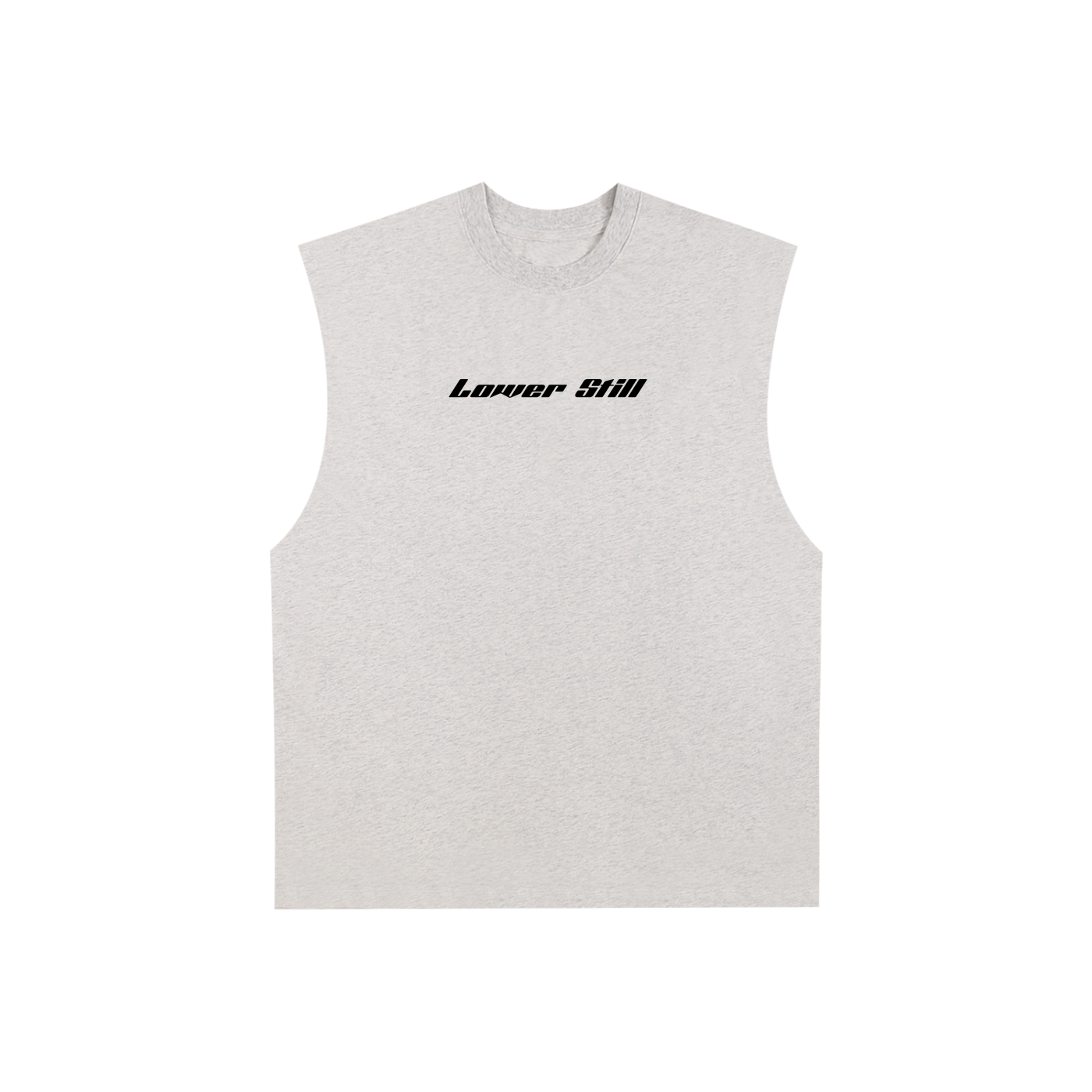 Raw Edge Cotton Tank Top - Be Forgotten