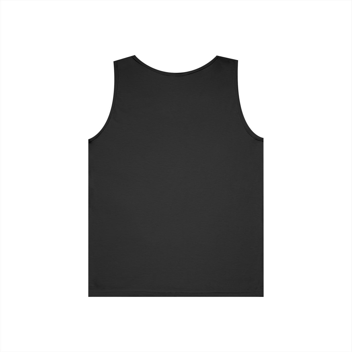 Minimal Lightning Bolt Tank Top — Black Graphic Muscle Tee