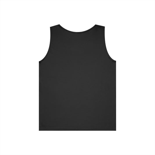 Minimal Lightning Bolt Tank Top — Black Graphic Muscle Tee