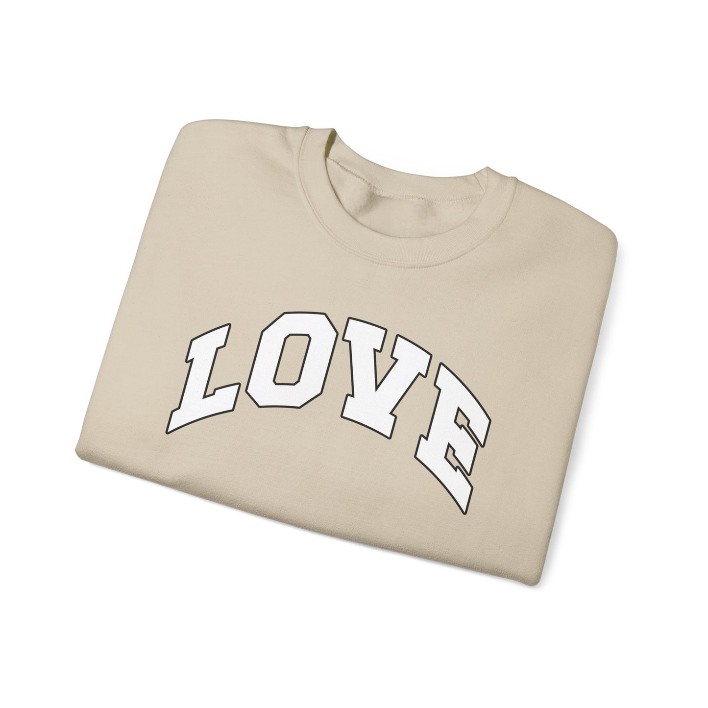 BIG 3: LOVE CREWNECK SWEATSHIRT
