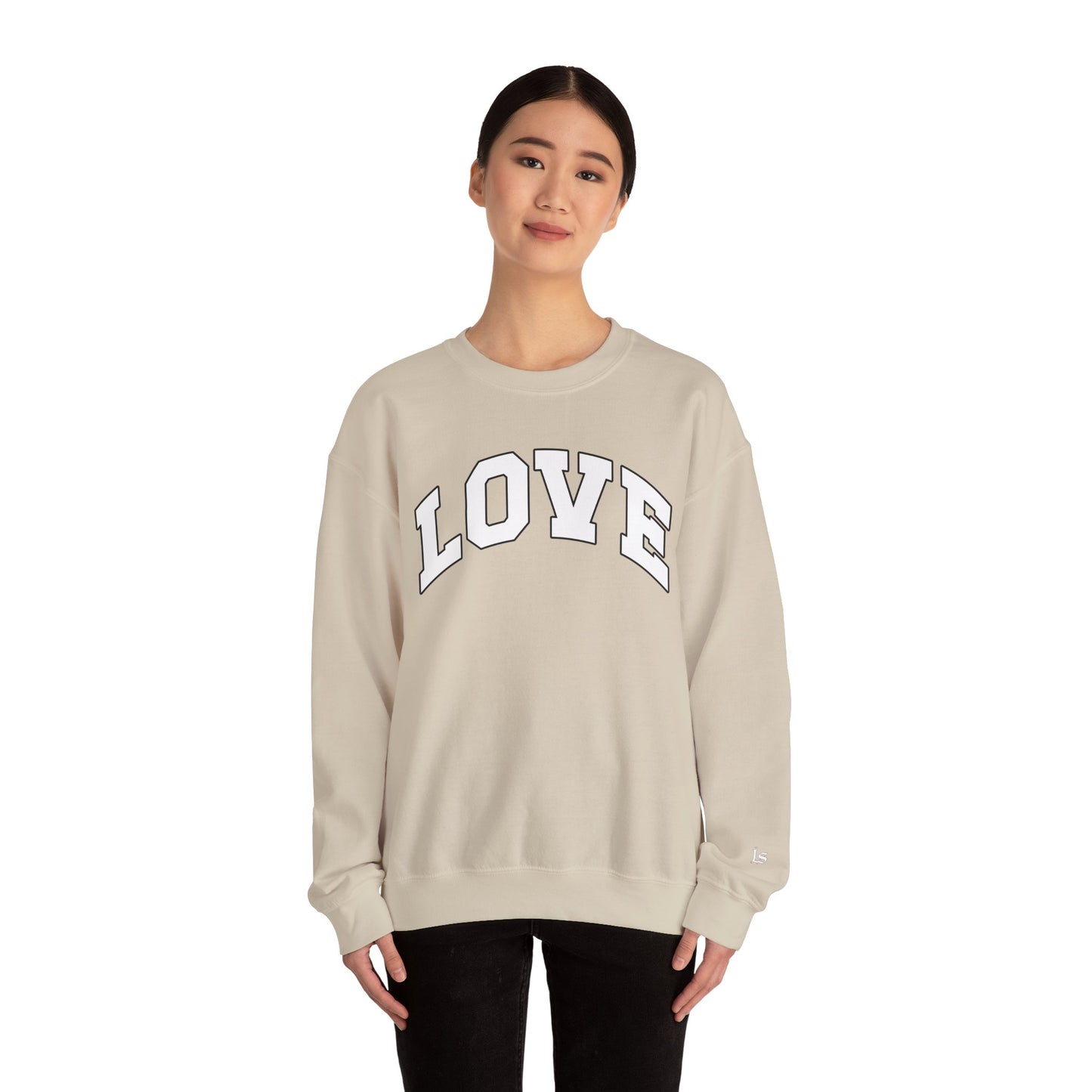 BIG 3: LOVE CREWNECK SWEATSHIRT