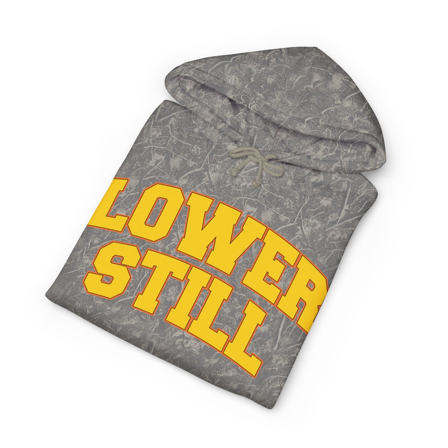 Lower Still Hooded Sweatshirt — Vintage Grey Marbled Pullover