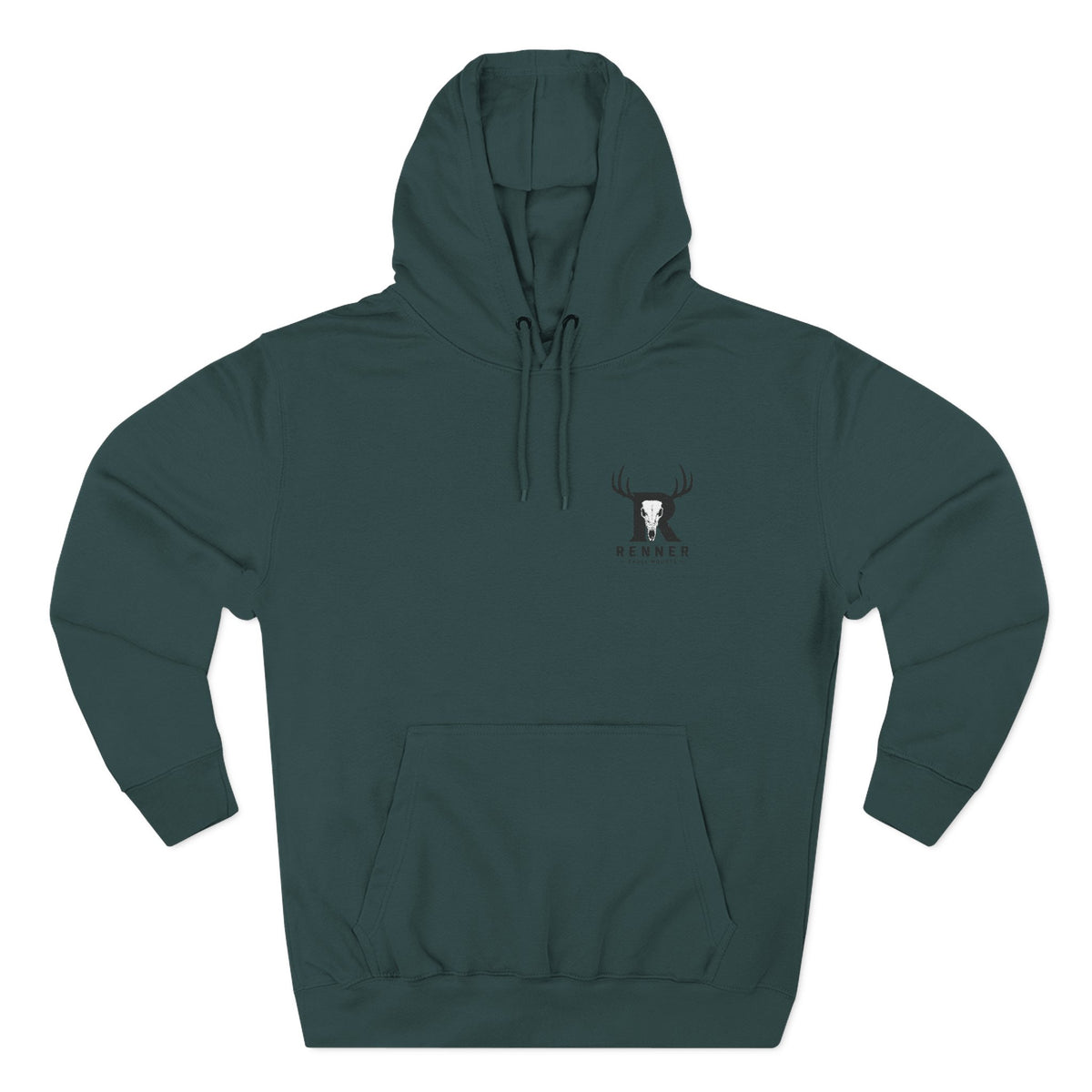 Renner Skull Mounts Embroidered Hoodie