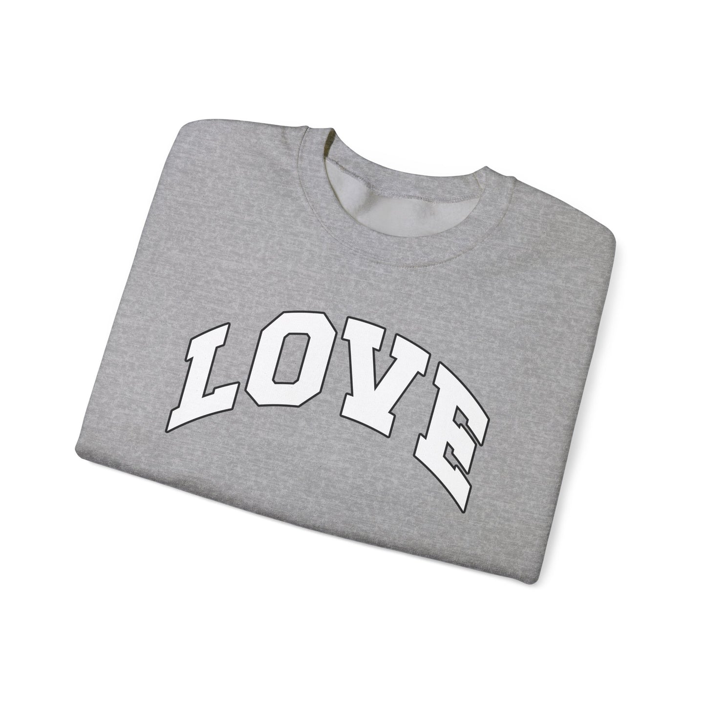 BIG 3: LOVE CREWNECK SWEATSHIRT