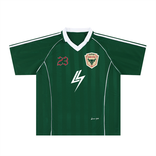 Shadow Stripe Collared Soccer Jersey