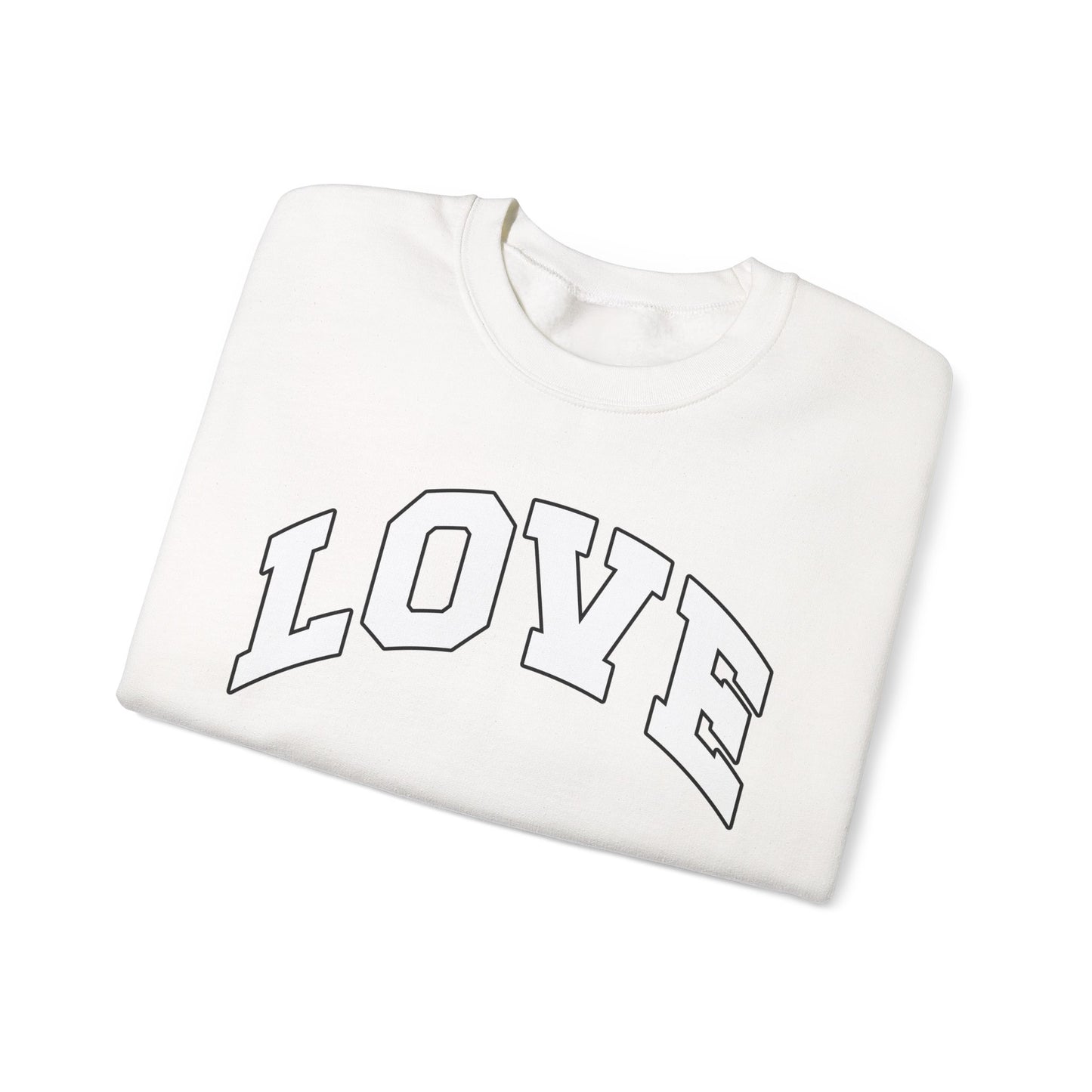 BIG 3: LOVE CREWNECK SWEATSHIRT