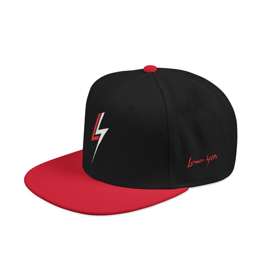 Embroidered Lightning Snapback Cap (V1)