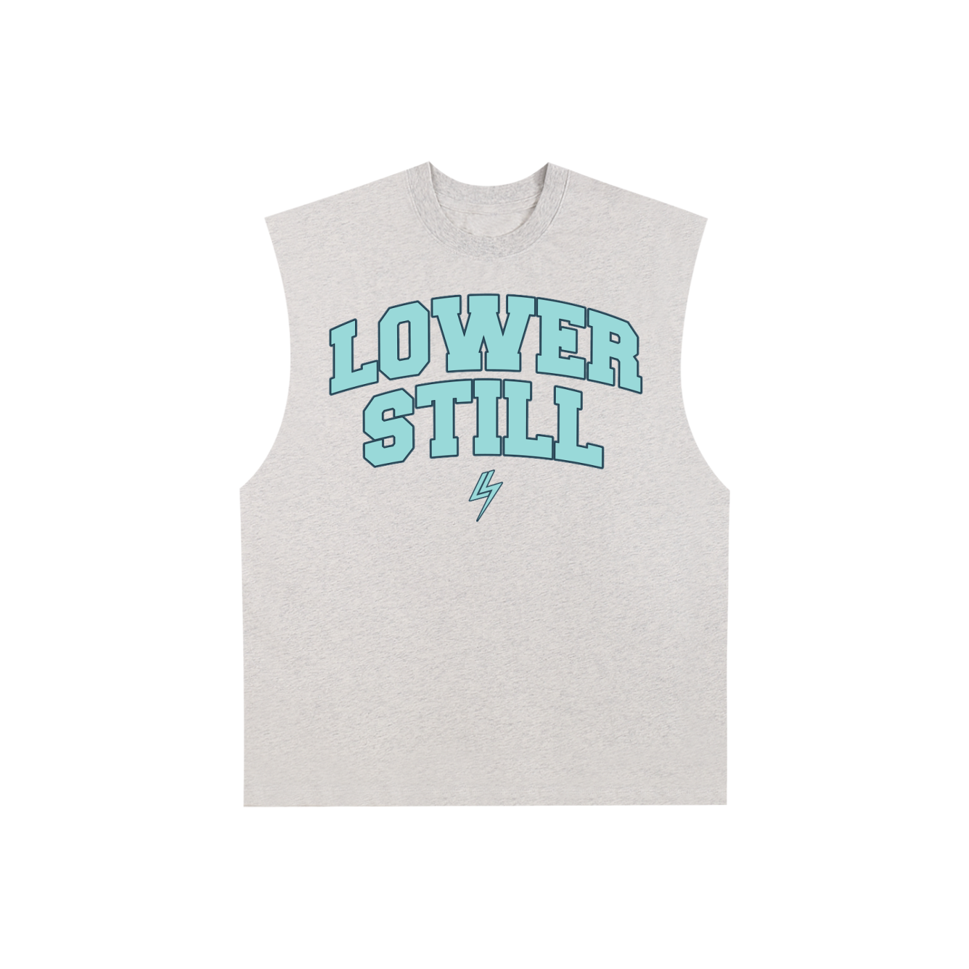 Raw Edge Cotton Tank Top