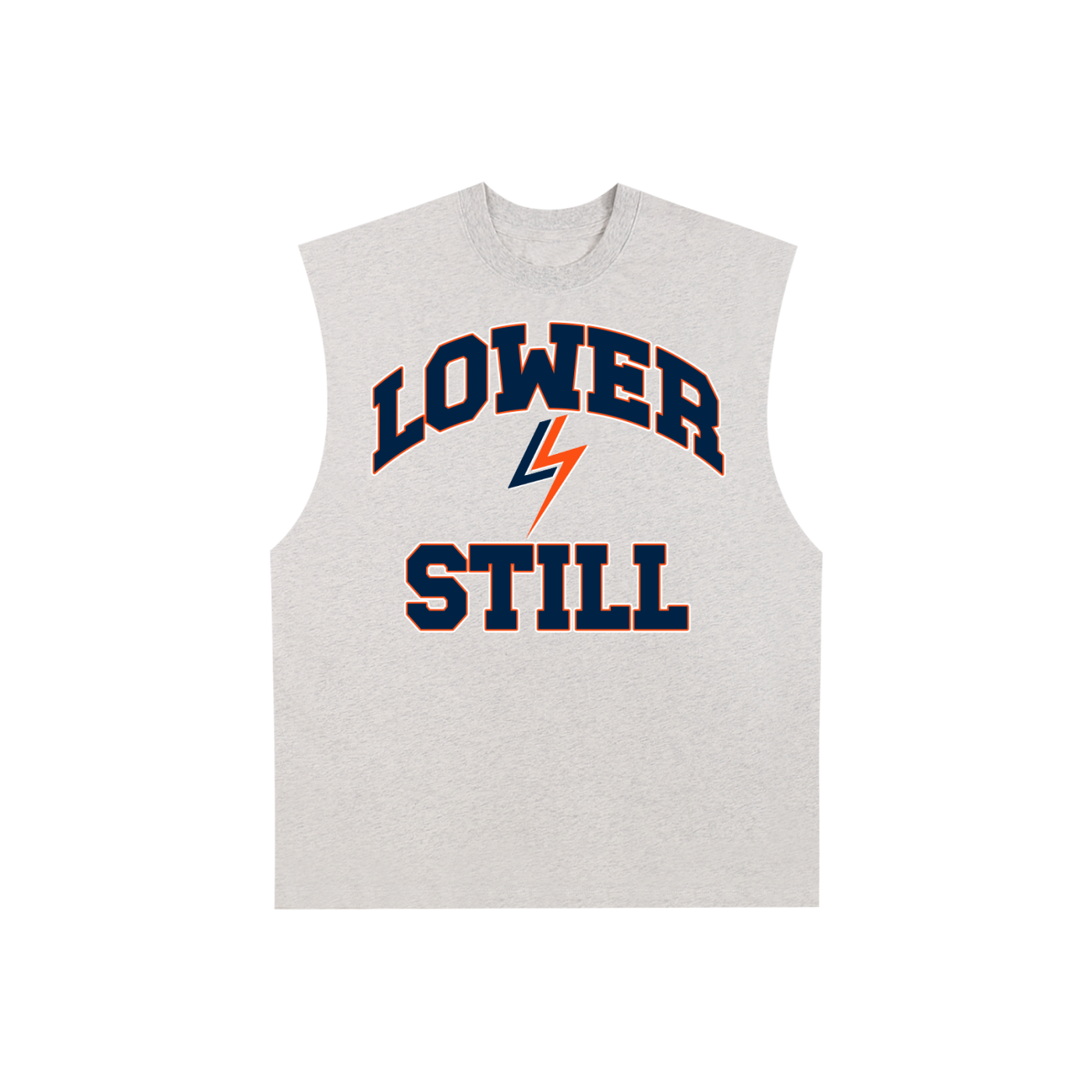 Raw Edge Cotton Tank Top